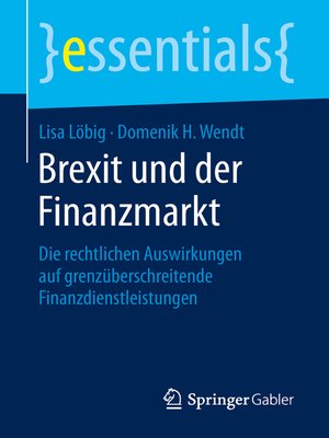 cover image of Brexit und der Finanzmarkt